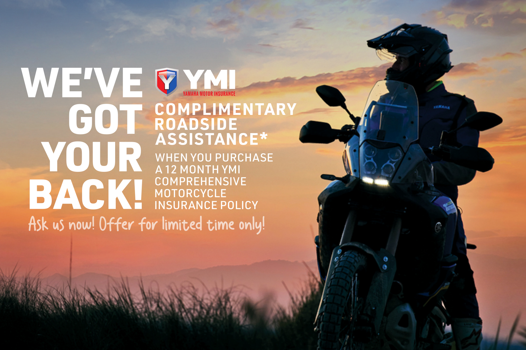 We've got your back!